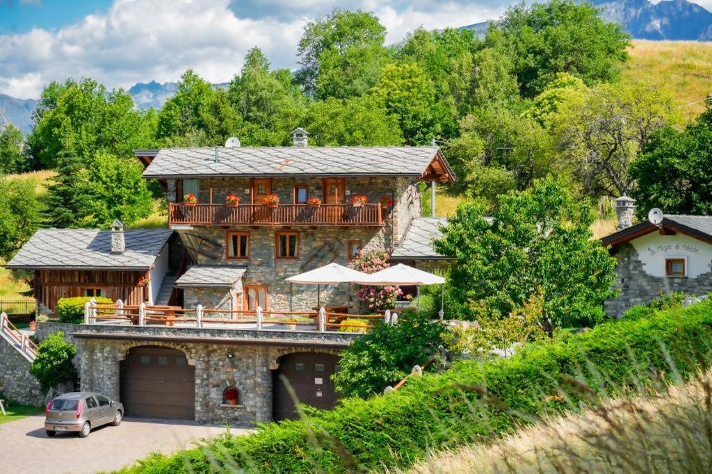 La Majon De Fohten Montjovet Exteriér fotografie