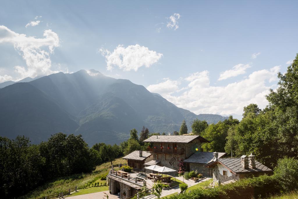 La Majon De Fohten Montjovet Exteriér fotografie