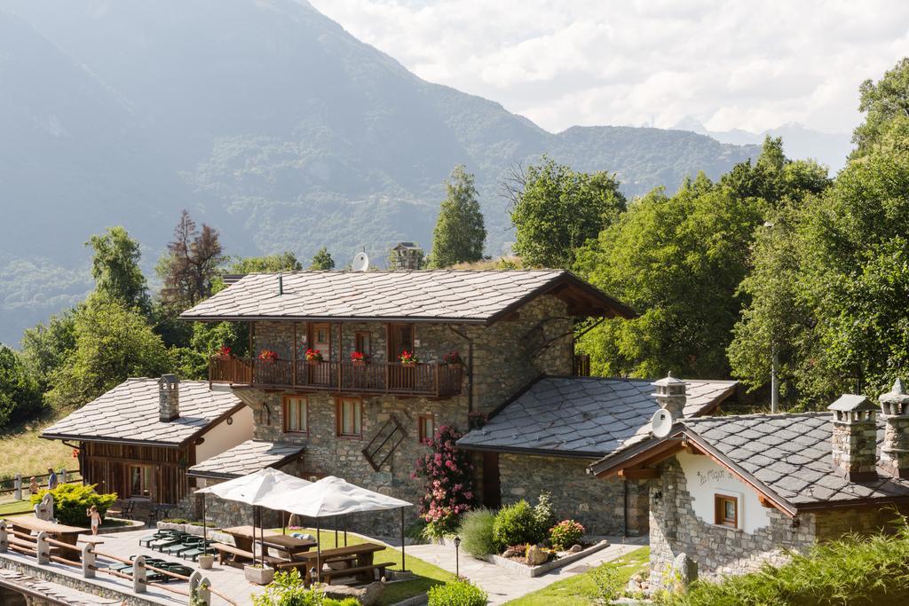 La Majon De Fohten Montjovet Exteriér fotografie