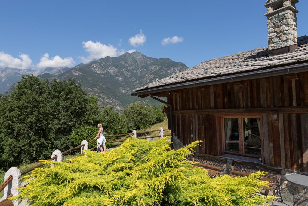 La Majon De Fohten Montjovet Exteriér fotografie